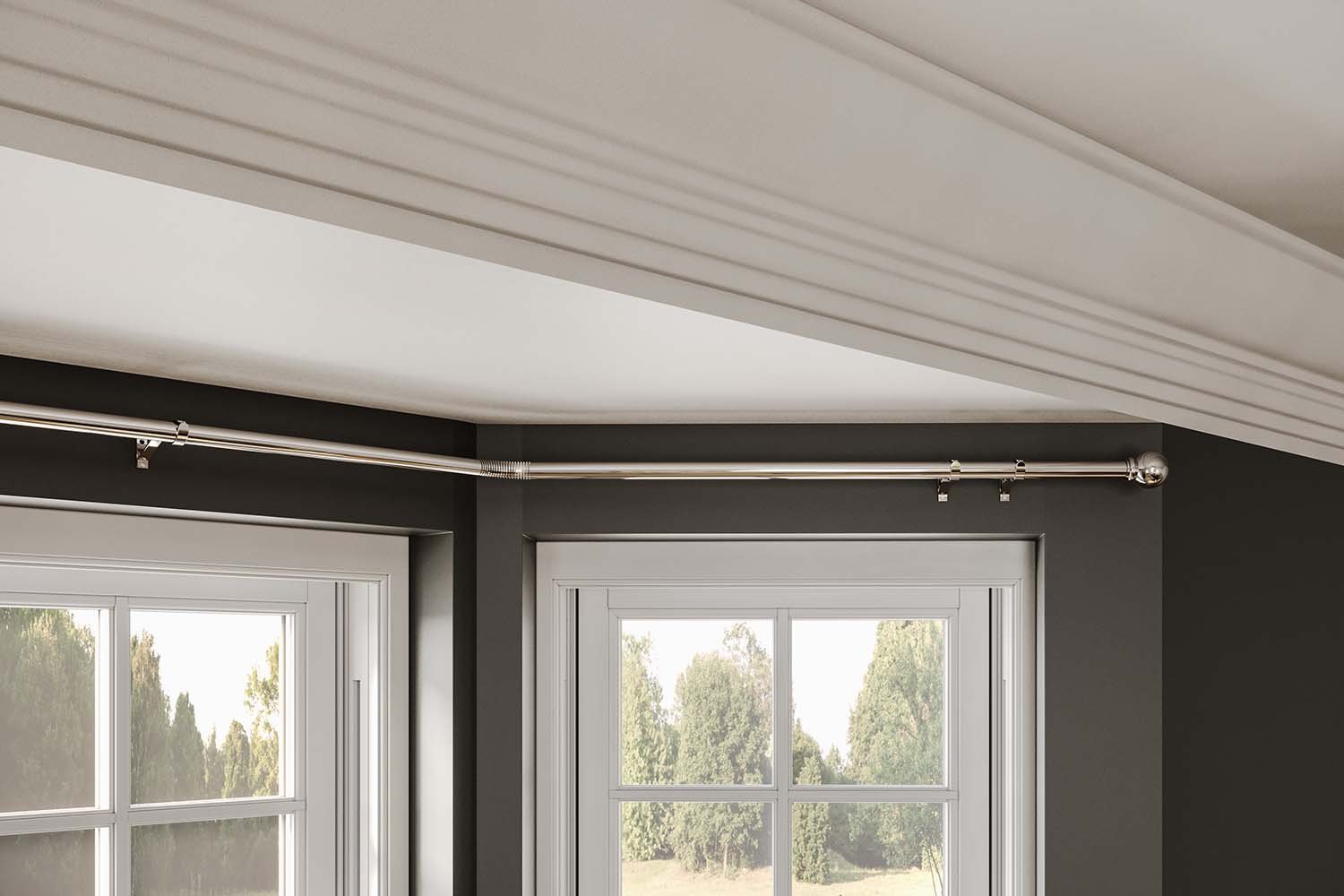 750162SP NEW Retail Eyelet Bay Pole CH 300dpi on a wall