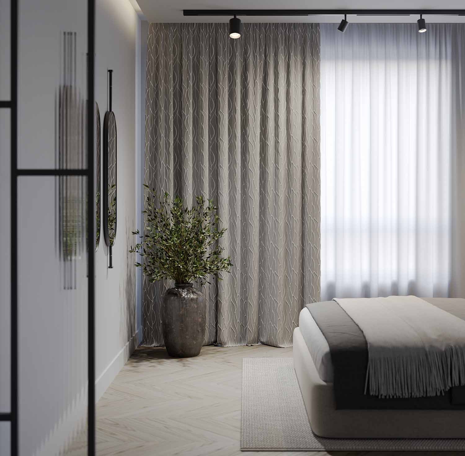 spire silver curtain & strata pure voile (3)
